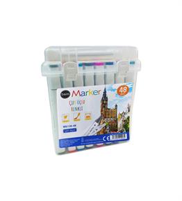 48li Kutulu Marker Kalem