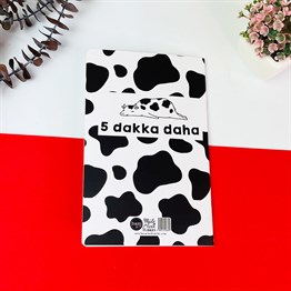 5 Dakka Daha İnek Tasarımlı Terzi Dikişli Defter