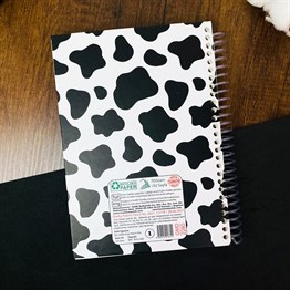 5 Dakka Daha Tasarımlı Çizgili Spiralli Defter 