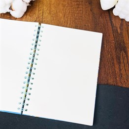 5 Dakka Daha Tasarımlı Spiralli Defter 