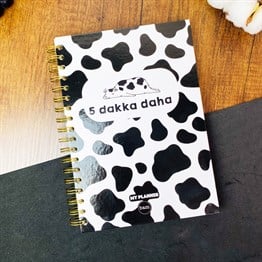 5 Dakka Daha Tasarımlı Spiralli Defter 