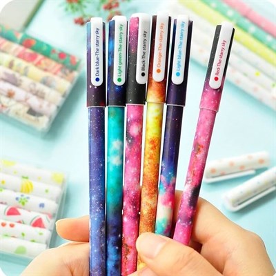 6lı Galaxy Kalem Seti Toptan İstoç