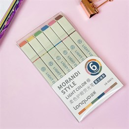 6 Pcs of Morandi Markers Set
