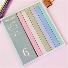 6 Pcs of Morandi Markers Set