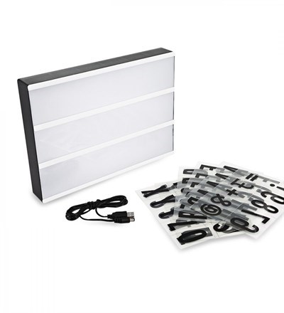A4 Işıklı Mesaj Panosu Light Box Toptan
