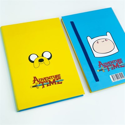 Adventure Time Tasarımlı Lastikli Defter