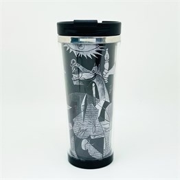 Affiche Guernica Tasarımlı 400 Ml Kağıt Termos