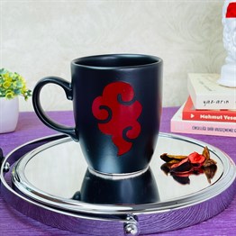 Akatsuki Black Printed Mug