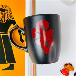 Akatsuki Black Printed Mug