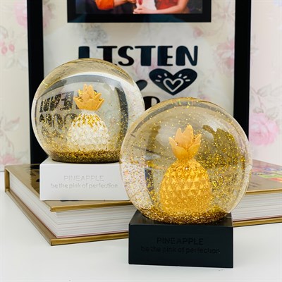Ananas Orta Boy Kar Küresi Toptan
