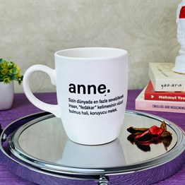 Anne White Printed Mug