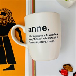 Anne White Printed Mug
