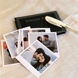 Anniversary Journal Mini Photo Album w/Stickers