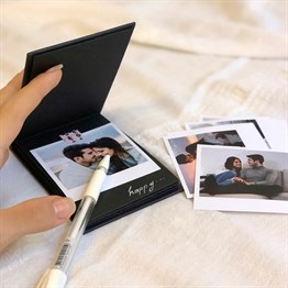 Anniversary Journal Mini Photo Album w/Stickers
