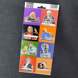 Arabesk Tasarımlı Sticker