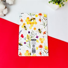 Arı Motto Tasarımlı Terzi Dikişli Defter