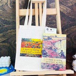 Arleste Kırmızı Bağ Tasarımlı Kalın Kitap Görünümlü Defter Ve Bez Çanta