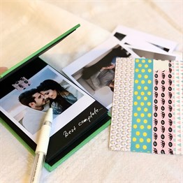Avocado You Complete Me Mini Photo Album w/Stickers