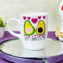 Avokado Beyaz Printed Mug