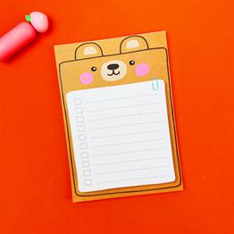 Ayı Tasarımlı To Do List Yapılacak Listesi