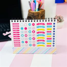 Badem Çiçeği Tasarımlı Konuşan Planner