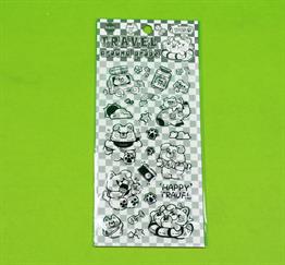Bam 2111 Şeffaf Sticker x12