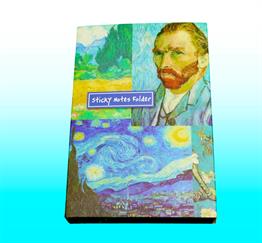 Bam 2115 Van Gogh Tasarımlı Post-it Not Defteri x8