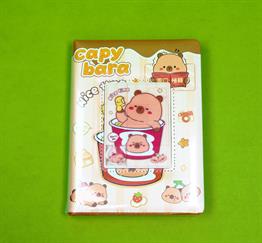 Bam 2135 Yapboz Kapaklı Capybara Defter x 12