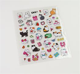 Bam 2149 Hayvan Figürlü Puf  Sticker X12