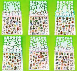 Bam 2176 2 Sayfa Sticker x12