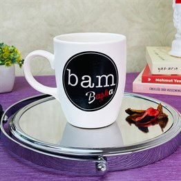 Bam Başka White  Printed Mug