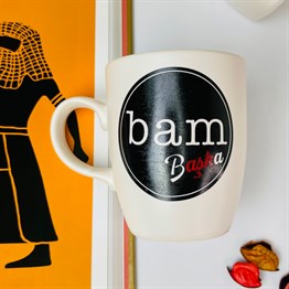 Bam Başka White  Printed Mug