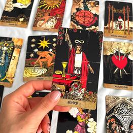Bam Black Vintange Tarot Kartı