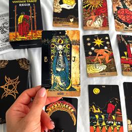 Bam Black Vintange Tarot Kartı