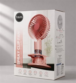 Bam MZL-39 TEK KADEMELİ ŞARJLI EL FANI