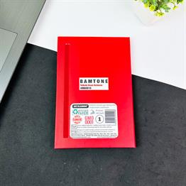 Bam Tone Kırmızı Tasarımlı Lastikli Defter