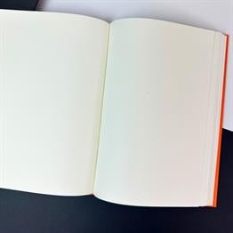 Bam Tone  Turuncu Tasarımlı Lastikli Defter