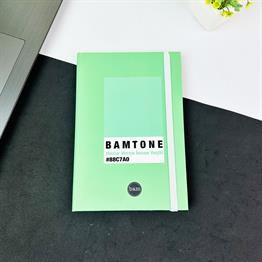 Bam Tone Yeşil Tasarımlı Lastikli Defter