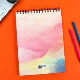BE YOURSELF 21X28,80 ÜSTEN SPİRALLİ AC A4 NOT DEFTERİ