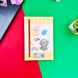 Bear Cute Tasarımlı Lastikli Defter