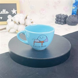 Bedeller Ödedik Mavi Çay Fincanı Toptan
