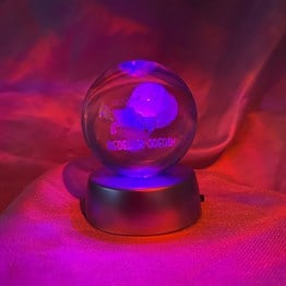 Bedeller Ödedik Tasarımlı Işıklı Cam Küre