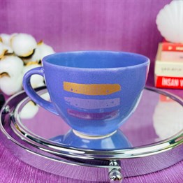 Believe Dream Shine Purple Printed Cup