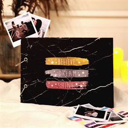 Believe Dream Shine Photo Album w/Stickers