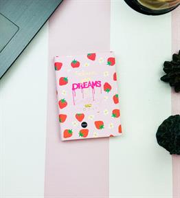 Believe In Your Dreams V2 Tasarımlı Sert Kapaklı Mini Defter