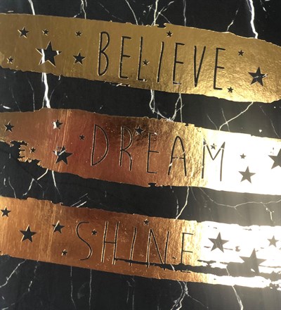Believe Tasarımlı Lak Defter