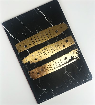 Believe Tasarımlı Lak Defter