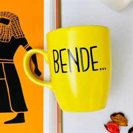 Bende... Yellow Printed Mug