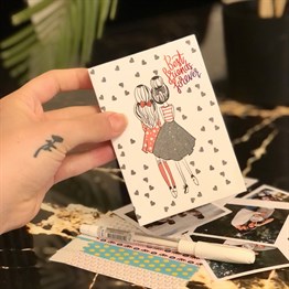 Best Friends Forever Mini Photo Album w/Stickers