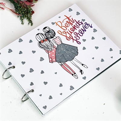 Best Friends Forever Photo Album w/Stickers